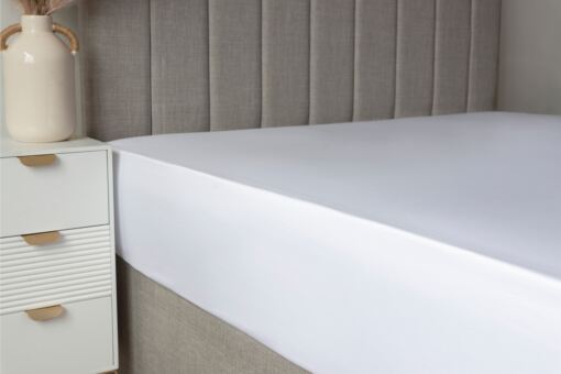 Egyptian Cotton 400 Count 30cm Fitted Sheet