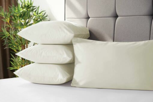 4 Pack 100% Cotton 200 Count Housewife Pillowcases (Percale) 4 Pack 100% Cotton 200 Count Housewife Pillowcases (Percale)