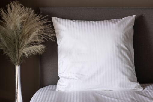 Hotel Suite 540 Count Satin Stripe Continental Pillowcase Hotel Suite 540 Count Satin Stripe Continental Pillowcase