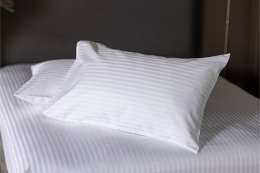 Hotel Suite 540 Count Satin Stripe Housewife Pillowcase Pair Hotel Suite 540 Count Satin Stripe Housewife Pillowcase Pair