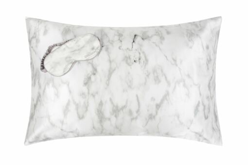 Cocoonzzz Pillowcase Eye Mask Bundle Marble Grey Cocoonzzz Pillowcase Eye Mask Bundle Marble Grey