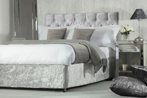 Belledorm Divan Bed Base Wrap Valance Superking Bed Size in Charcoal Grey Belledorm Divan Bed Base Wrap Valance Superking Bed Size in Charcoal Grey