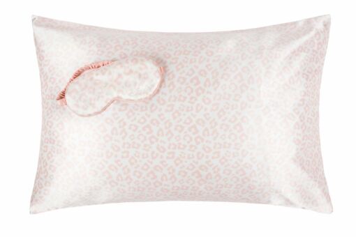 Cocoonzzz Pillowcase Eye Mask Bundle Leopard Pink Cocoonzzz Pillowcase Eye Mask Bundle Leopard Pink