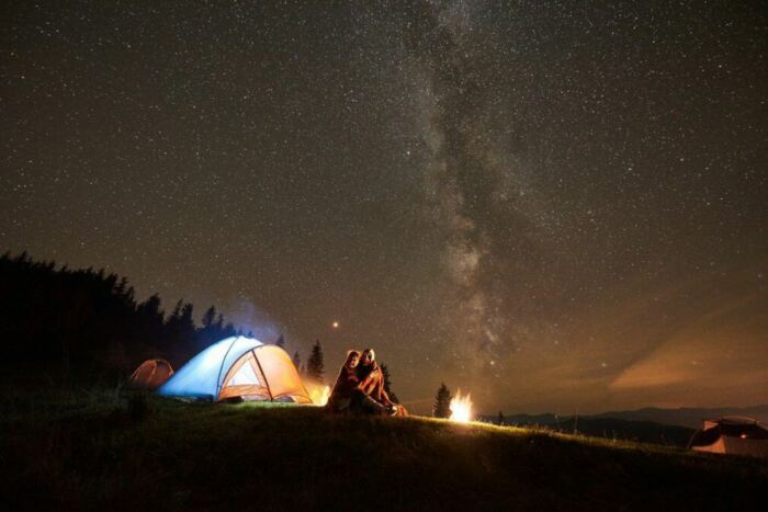How to sleep under the stars in comfort