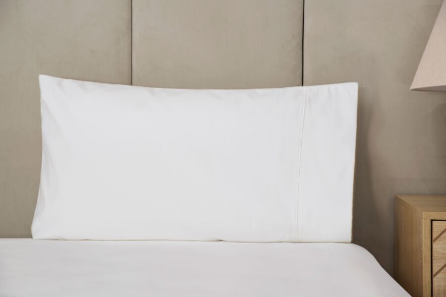 Pure Egyptian Cotton 1000 Count Bolster Pillowcase