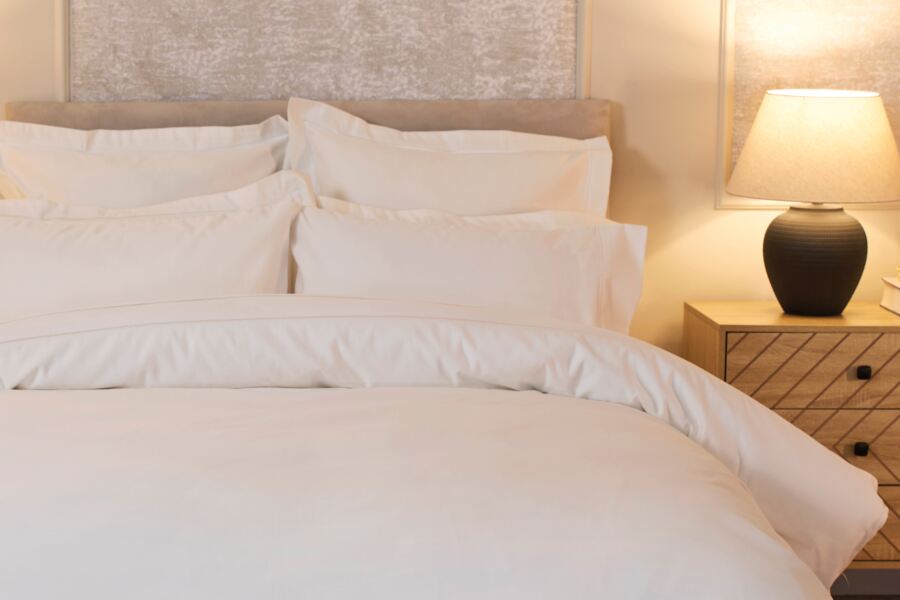 Pure Egyptian Cotton 1000 Count Bolster Pillowcase