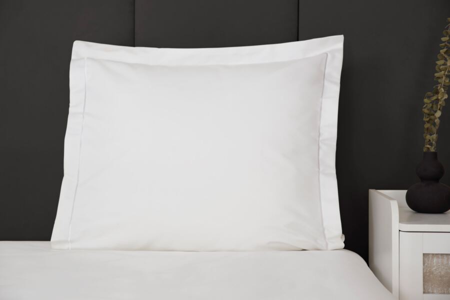 Pure Egyptian Cotton 1200 Count Continental Square Pillowcase Pure Egyptian Cotton 1200 Count Continental Square Pillowcase