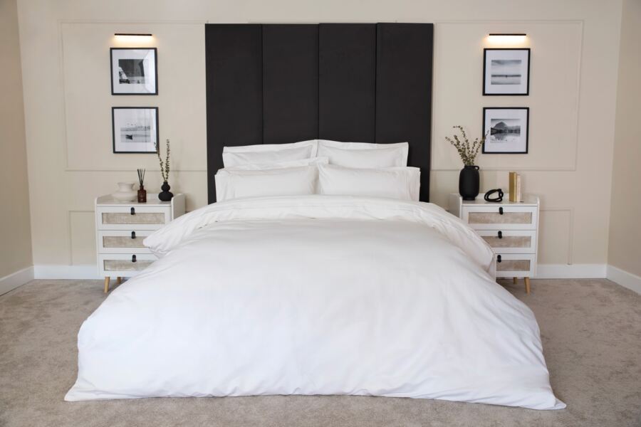 Pure Egyptian Cotton 1200 Count Continental Square Pillowcase