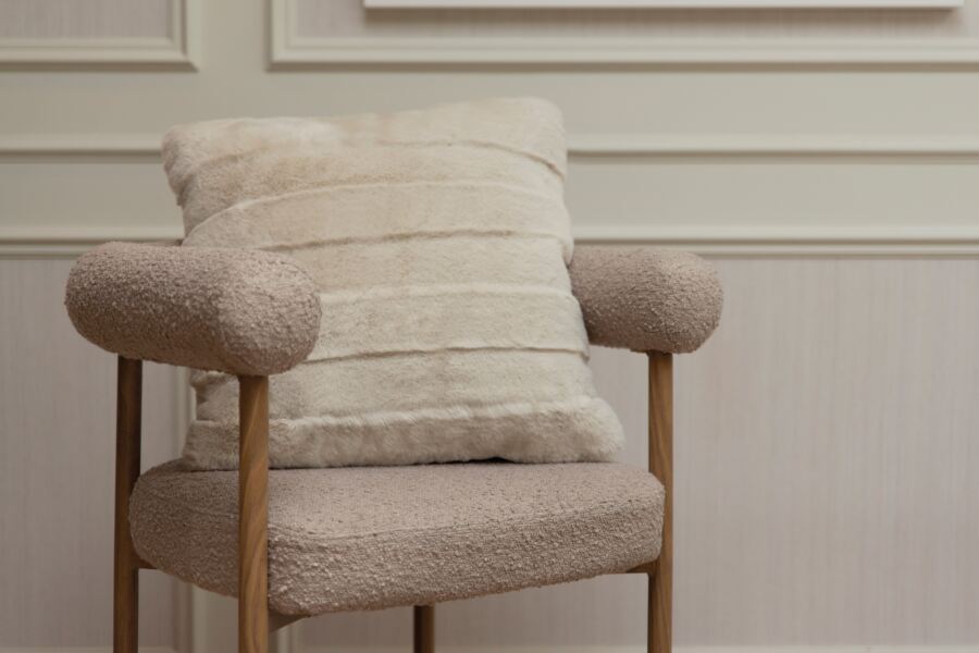 Alaska Fur Filled Cushion Alaska Fur Filled Cushion