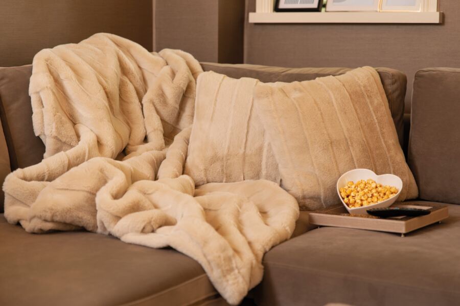 Alaska Fur Filled Cushion Alaska Fur Filled Cushion