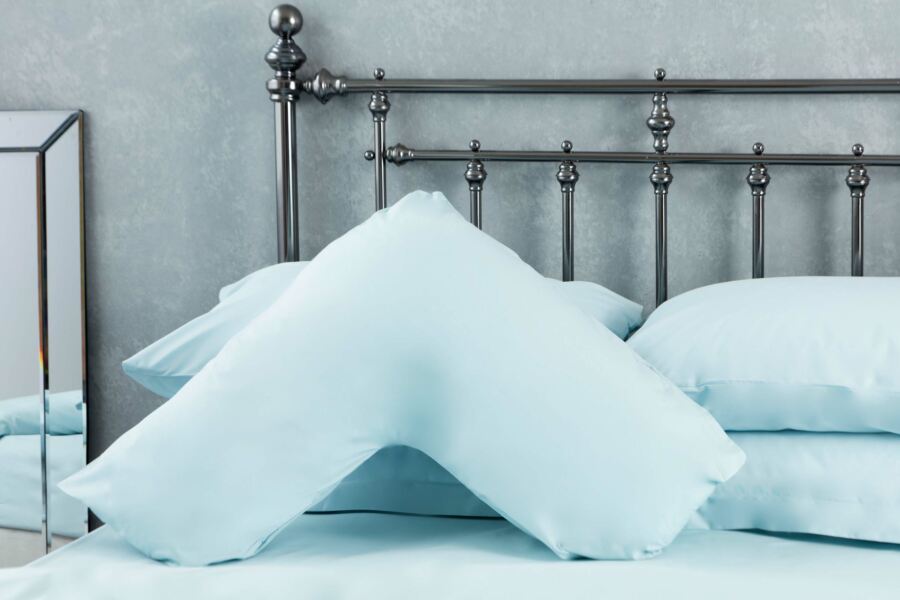 V shaped pillow case clearance