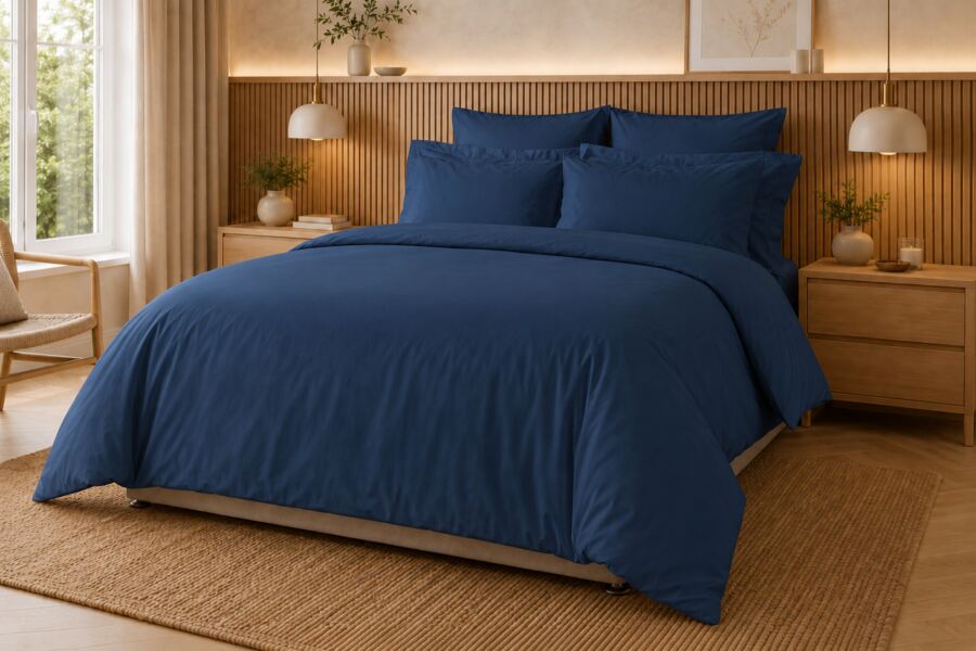 200 Count Polycotton Duvet Cover (Percale)