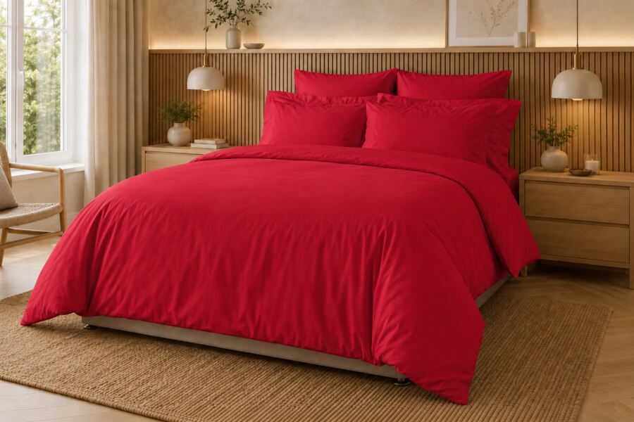 200 Count Polycotton Duvet Cover (Percale)