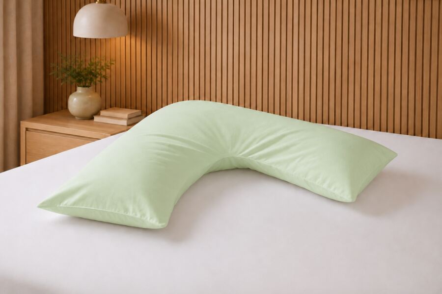 200 Count Polycotton V-Shaped Pillowcase (Percale)