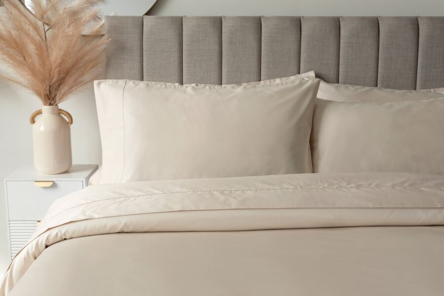 Egyptian Cotton 400 Count Oxford Duvet Set