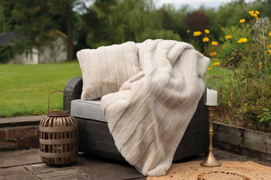 Alaska Fur Filled Cushion Alaska Fur Filled Cushion