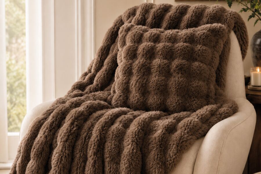 Alberta Faux Fur Cushion