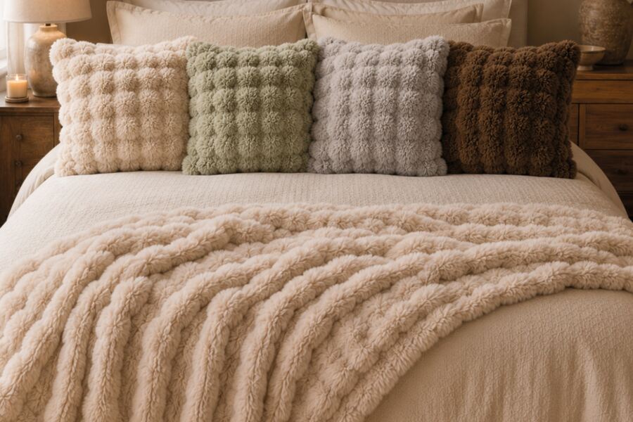 Alberta Faux Fur Cushion