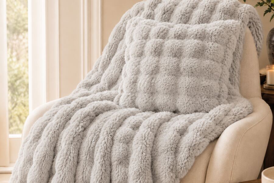 Alberta Faux Fur Cushion