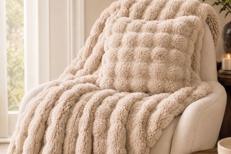 Alberta Faux Fur Cushion