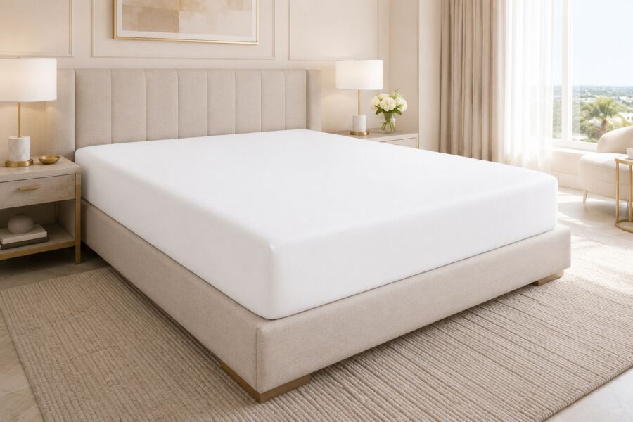 Bamboo Extra Deep 38cm Fitted Sheet