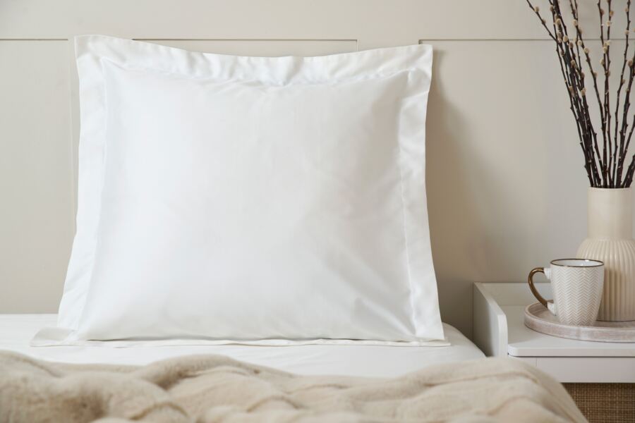 Pima Cotton 450 Count Continental Square Pillowcase