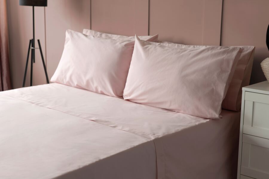 100% Cotton 200 Count Housewife Pillowcase Pair (Percale)