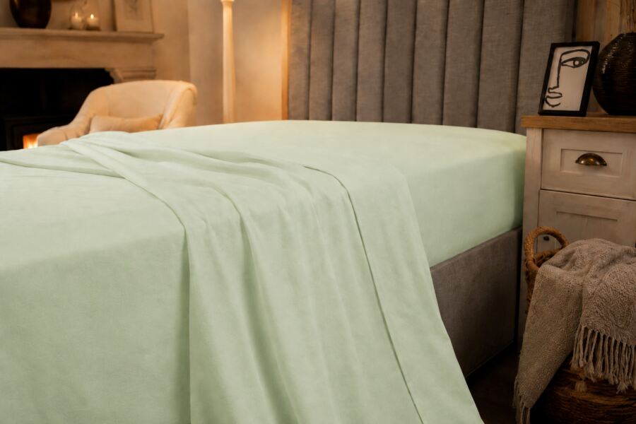 Brushed Cotton Flat Sheet