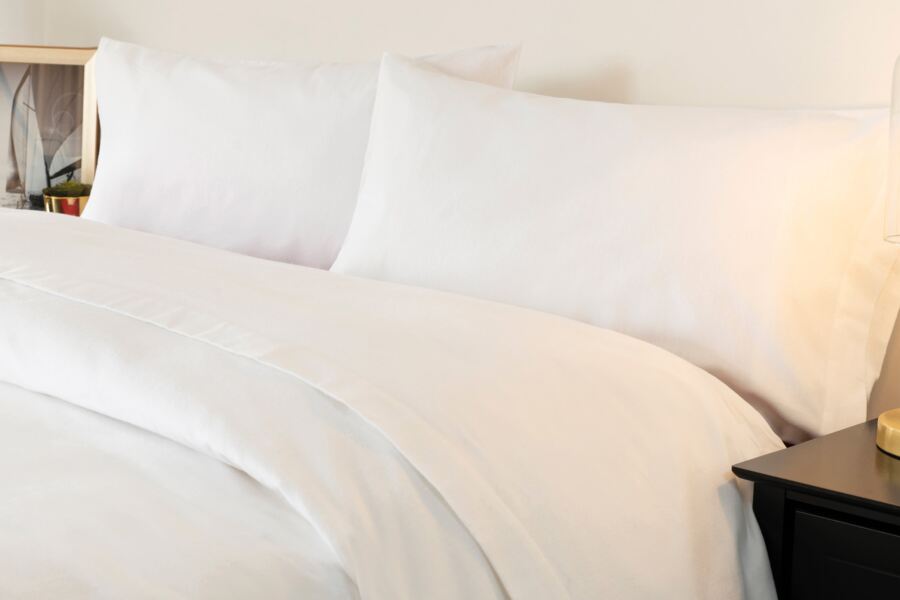 Brushed Cotton Housewife Pillowcase Pair