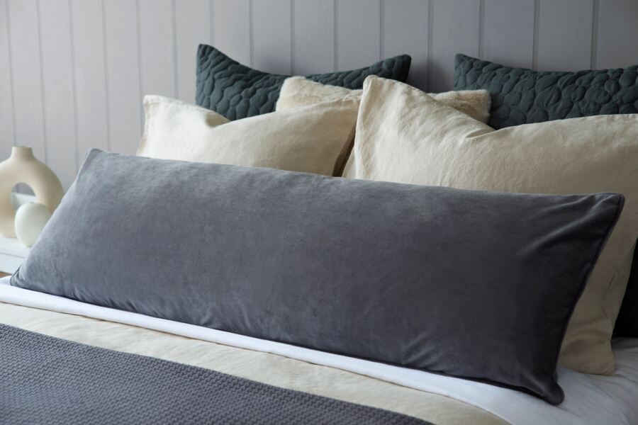 Velvet Bolster Cushion Velvet Bolster Cushion