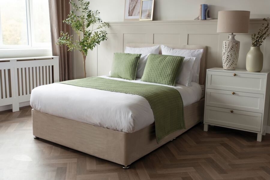 Crompton Quilted Bed Runner