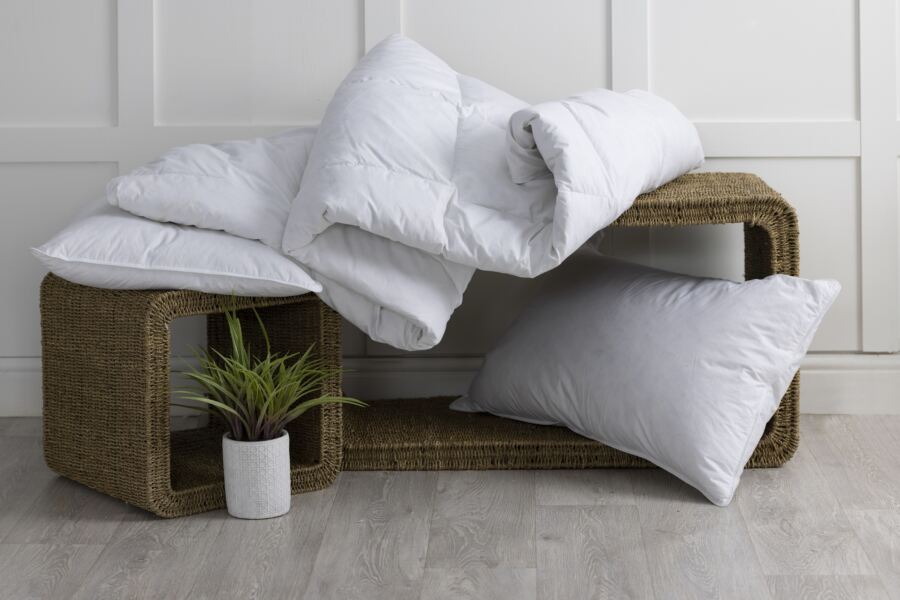 Duck Feather Pillows NOMITECertified Duck Down Feather Pillows