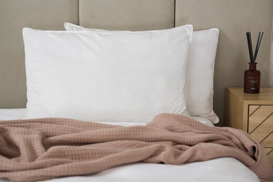 Hotel Milled Duck Feather Pillow Pair