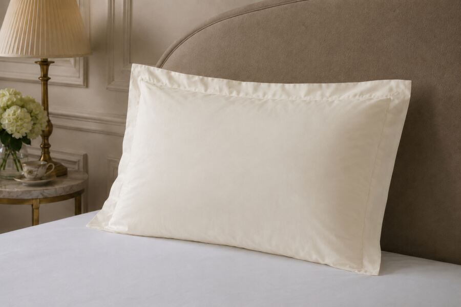 Pure Egyptian Cotton 600 Count Oxford Pillowcase
