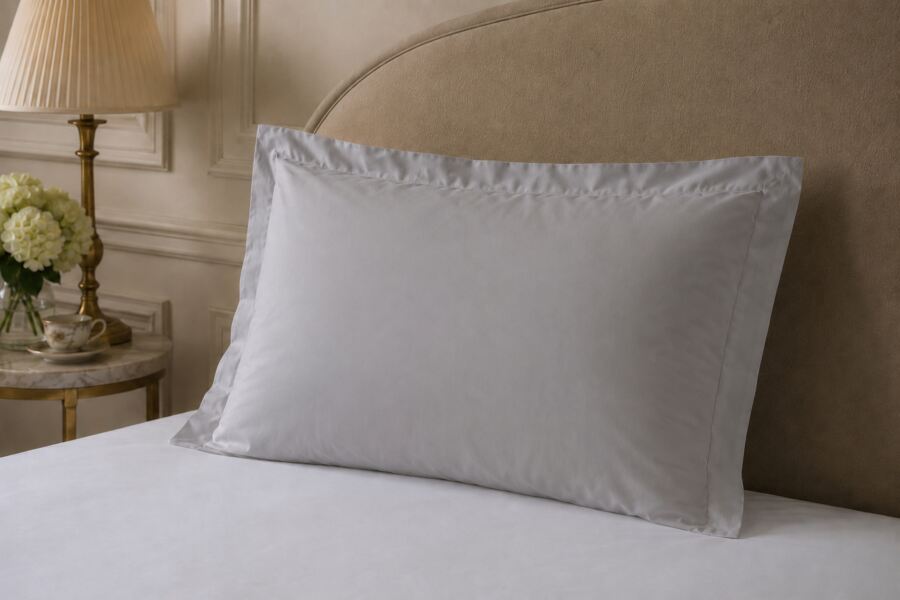 Pure Egyptian Cotton 600 Count Oxford Pillowcase
