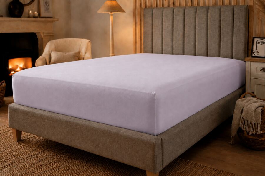 Brushed Cotton Extra Deep 38cm Fitted Sheet