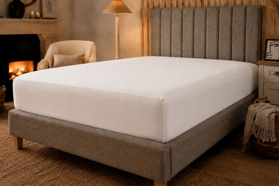 Brushed Cotton Extra Deep 38cm Fitted Sheet