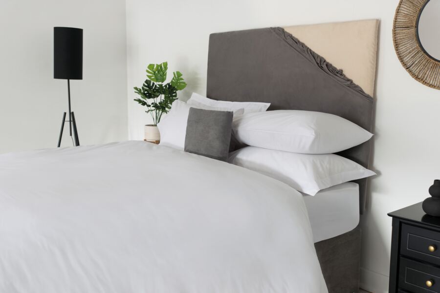 Faux Suede Headboard Wrap 90cm Faux Suede Headboard Wrap 90cm