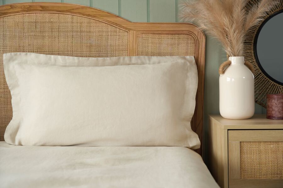 100% Linen Oxford Pillowcase 100% Linen Oxford Pillowcase