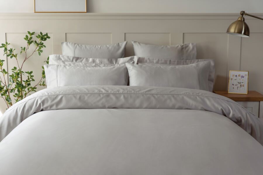 100% Egyptian Cotton 600 Bolster Pillowcase