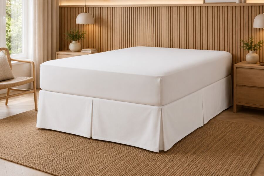 200 Count Polycotton Platform Valance (Percale) SALE