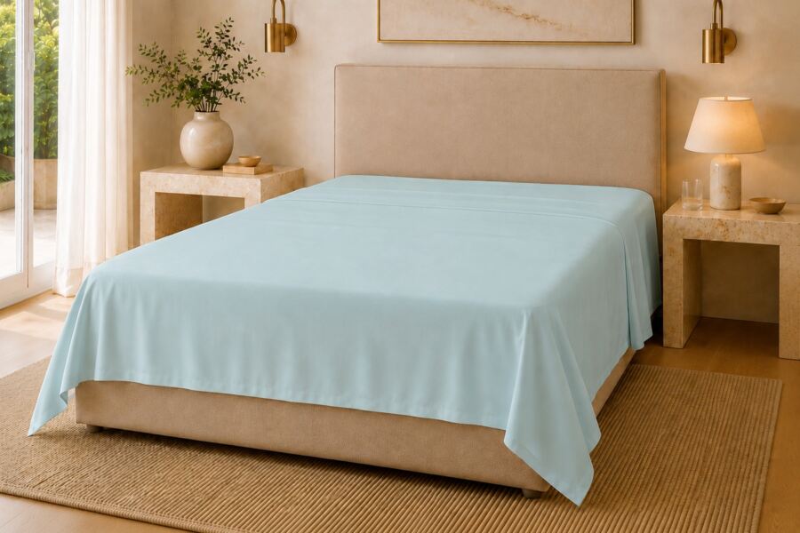 100% Cotton 200 Count Flat Sheet (Percale)