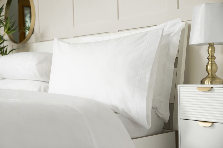 Supercale 400 Count 100% Egyptian Cotton Extra Deep 38cm Fitted Sheet