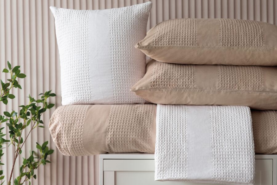 Waffle Stripe Cushion Cover Waffle Stripe Cushion Cover