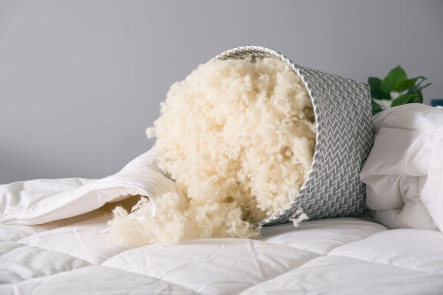 Wool Duvet - Medium Weight Wool Duvet - Medium Weight